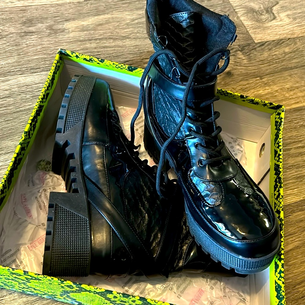 Cape Robbin combat boots